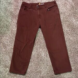 Maroon Carhartt relaxed fit
